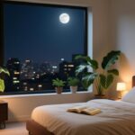 卧室治愈布局：飘窗上的绿植伴眠实景